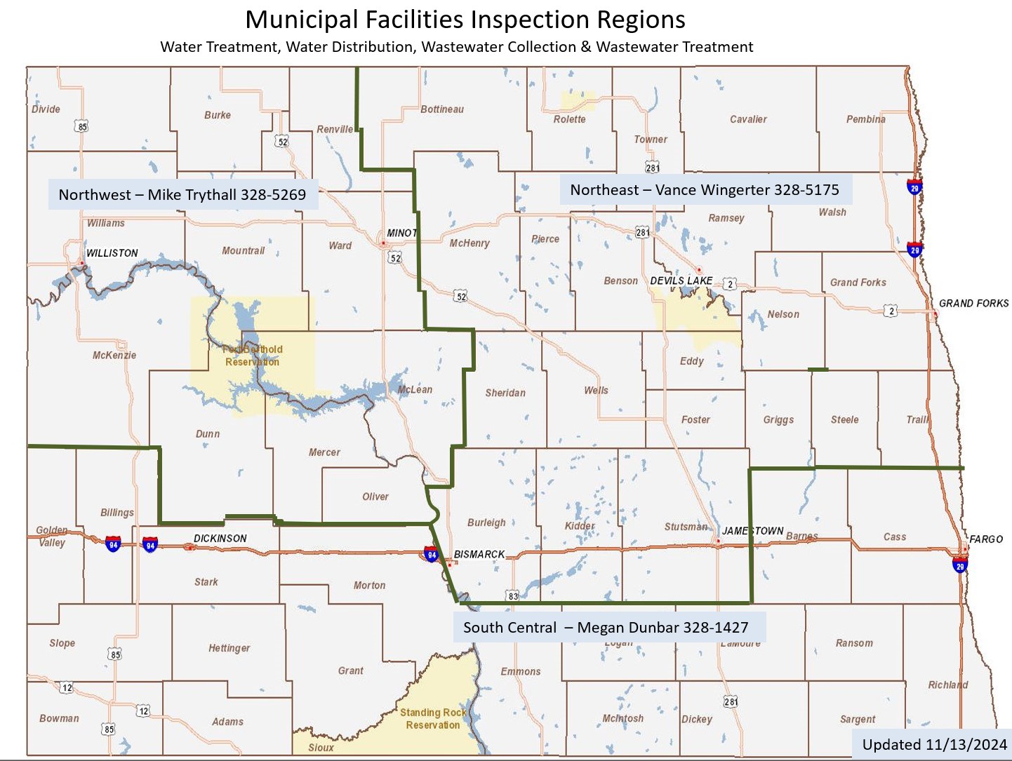 Municipal Facilities - North Dakota Department of Environmental Quality